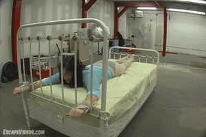 escapevideos.com - Charlotte Bed Bound Fishnet Shirt 1 thumbnail